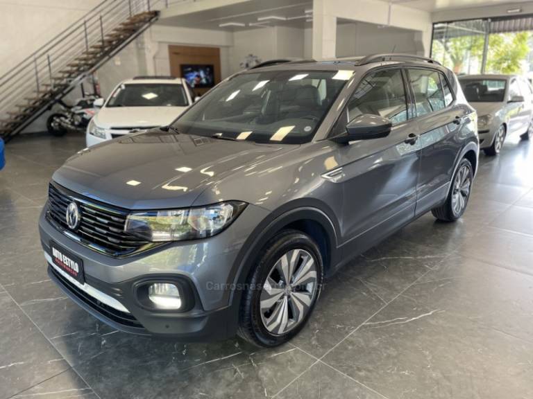 VOLKSWAGEN - T-CROSS - 2019/2020 - Cinza - R$ 108.900,00
