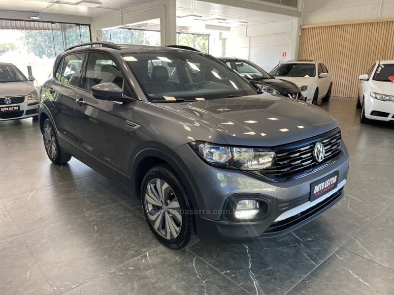 VOLKSWAGEN - T-CROSS - 2019/2020 - Cinza - R$ 108.900,00